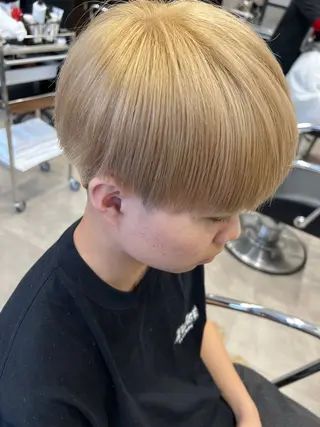 ショート カラー ブランシェ小幡駅前店 森樹のヘアスタイル