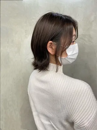 ミディアム 髪質改善⭐️縮毛矯正 吉祥寺⭐️Rinaのヘアスタイル