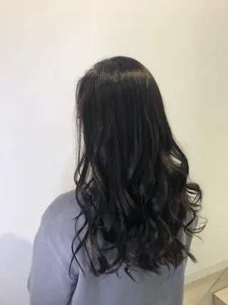 ロング カラー 綿貫 美香のヘアスタイル