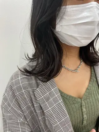 セミロング akane .のヘアスタイル