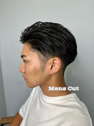 ショート カラー パーマ ヘアアレンジ メンズ 二ヶ月綺麗が続く デザイン/星野六三四のヘアスタイル