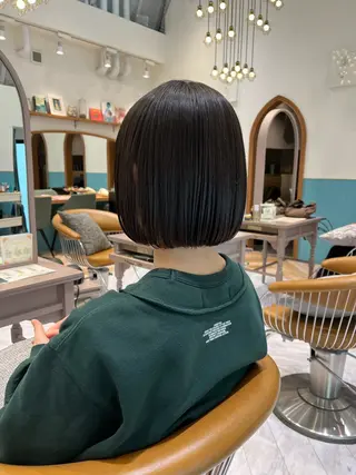 ショート パーマ stylist/ボブ ことの/韓国レイヤーのヘアスタイル