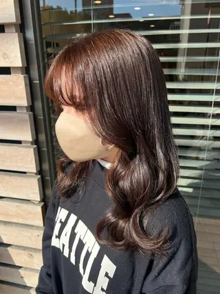 ロング 🌷透明感カラー🌷 内田零菜のヘアスタイル