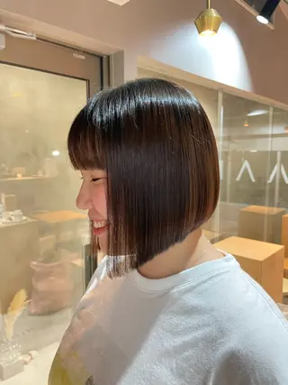 ショート es Hair Make Space所属・KAREN／ 武蔵小山/自由が丘のヘアスタイル