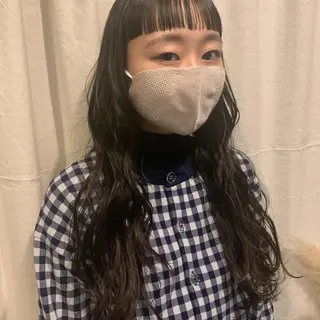 ロング ヘアアレンジ 西山 紗耶香🪽 透明感カラー/ボブのヘアスタイル