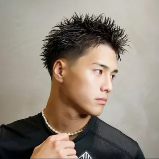 ショート メンズ 💎透明感/韓国/ レイヤー/泉亮介💎のヘアスタイル