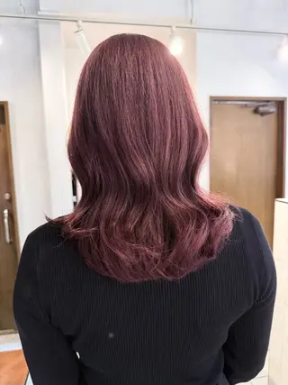 ミディアム VanCouncil 千種所属・大竹 穂香のヘアスタイル