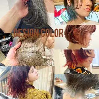 ショート カラー ショート/ボブ/ 心斎橋/宮脇美奈のヘアスタイル