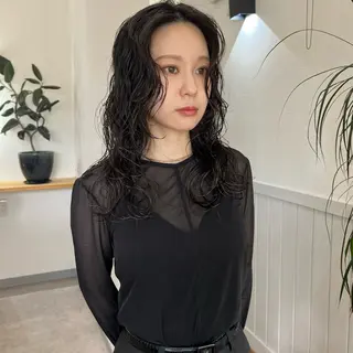 セミロング 🟤TAP🟤 木曳野　金沢店のヘアスタイル