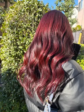 ロング カラー Dream30所属・Dream30 miyuのヘアスタイル