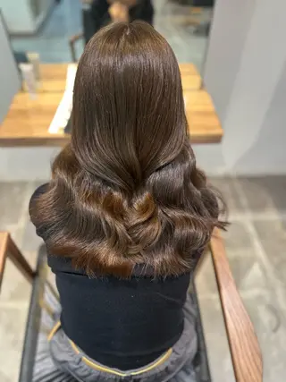 ロング 髪質改善・艶カラー 加茂瑞希のヘアスタイル