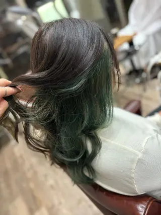 ロング カラー HAIR MAKE Avalon 橋本店所属・💎白髪染めも対応 🙆👌山本明菜のヘアスタイル