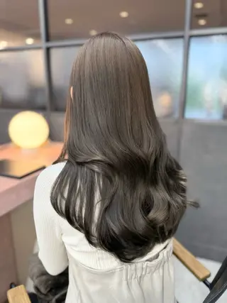 ロング カラー 日韓レイヤー🇰🇷 透明感カラー/ナカネのヘアスタイル