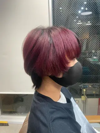 カラー メンズ 安岡美咲✂︎ 艶カラー/髪質改善のヘアスタイル