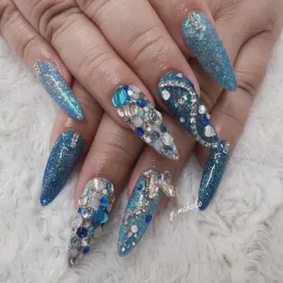 ネイル She nail studio 原宿所属・パラジェル有/ スカルプ/mahoのネイルデザイン