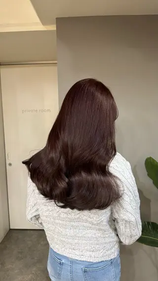 ロング カラー sia所属・Nene Murakamiのヘアスタイル