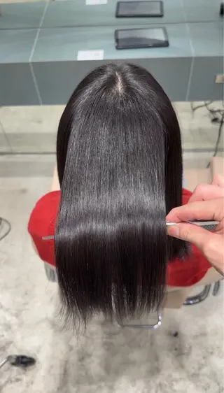 ミディアム ✨髪質改善 縮毛矯正 艶髪 立川 コウキ✨のヘアスタイル