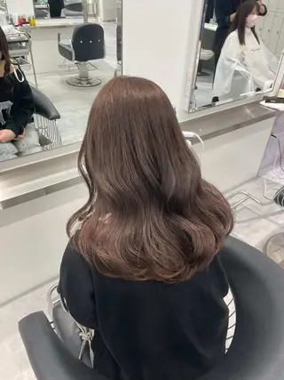 ロング カラー Parve  Mix 🫧梶川虹のヘアスタイル