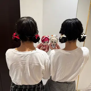 ロング 🎀ヘアアレンジ 🎀ななみのヘアスタイル