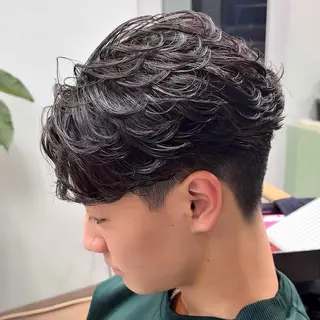 パーマ メンズ yori所属・メンズパーマ/メンズ カット/たばたよしきのヘアスタイル