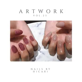 ショート カラー キッズ ネイル マツエク・マツパ illum hicariのネイルデザイン