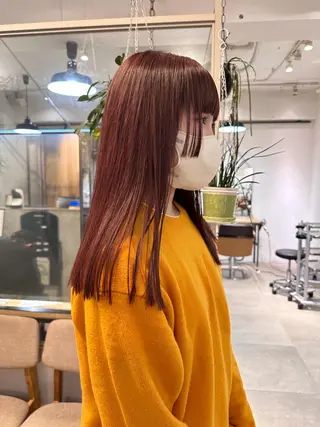 ロング カラー REINA☁️透明感 カラー/ぷつっと♡のヘアスタイル