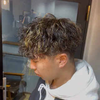 パーマ メンズ メンズ特化/ショート /ツイスパ/結希のヘアスタイル