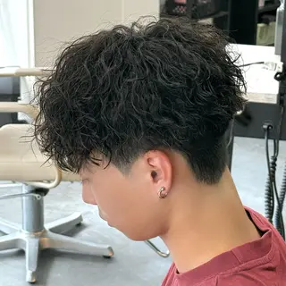 ショート メンズ Men’s BIRTH 梅田中崎町店所属・井ノ本 成海 / メンズパーマ特化のヘアスタイル