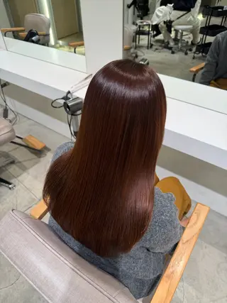 セミロング FUJIIKANON /ケア‪透明感カラーのヘアスタイル