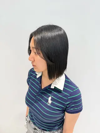 ショート 野田 来瑠美のヘアスタイル