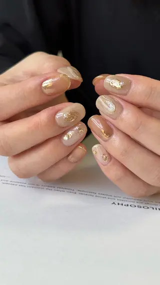 ネイル Lull ネイル/ HBL/ハンドケアのネイルデザイン