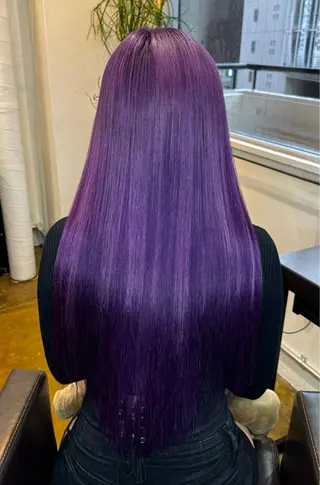 ロング エクステ/ダブル カラー/LISAのヘアスタイル