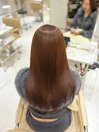 ロング りほ/顔周りカット/ レイヤーカットのヘアスタイル