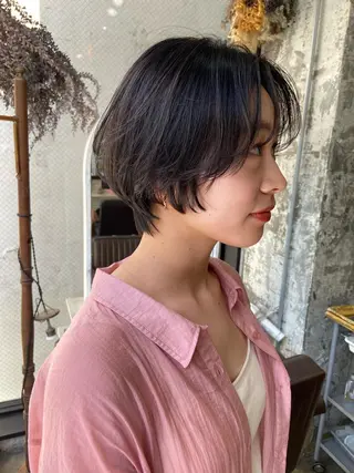 ショート Pia hair Design Yakuin所属・Pia ツボイ ケイタのヘアスタイル