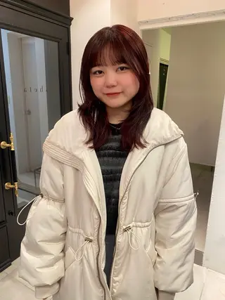 ミディアム カラー riria/ボブ /ブラウンカラー🎀のヘアスタイル