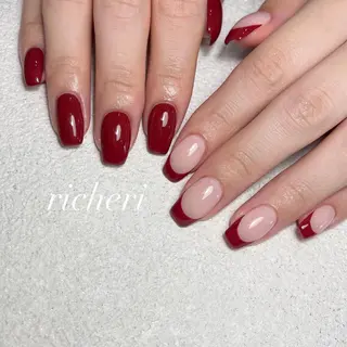 ミディアム ネイル richeri beautyのネイルデザイン