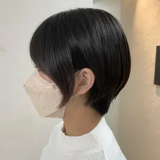 ショート カラー ヘアアレンジ maoブリーチ無し 似合わせカラーのヘアスタイル