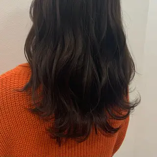 ロング カラー 齊藤 奈美のネイルデザイン