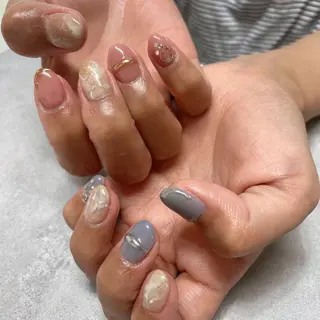 ネイル ニュアンス🌿‬ Aivy./アイビーのネイルデザイン