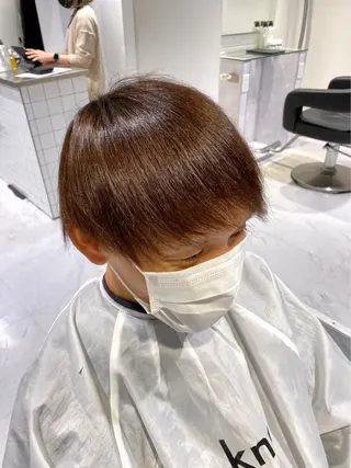 セミロング カラー ヘアアレンジ メンズ ✨【公式】渋谷メンズ サロン BLUCK✨のヘアスタイル