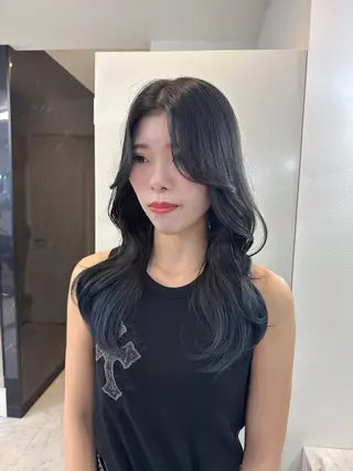 ロング カラー 🦋韓国ヘア 坂本 菜摘🦋のヘアスタイル