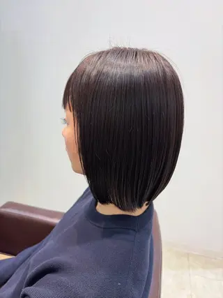 ミディアム カラー 征矢 真緒のヘアスタイル