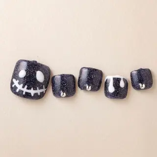 ネイル 💙🤍Tiary M🤍💙のネイルデザイン