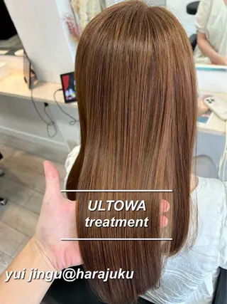 セミロング カラー パーマ ヘアアレンジ メンズ ワット 原宿のヘアスタイル