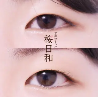 マツエク・マツパ 京都のまつげ桜日和 小島美桜のマツエク・マツパデザイン