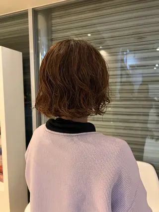 パーマ リリカ🐈‍⬛メンズ カットモデル/上永谷のヘアスタイル