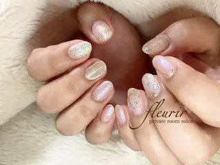 ネイル フルリール 【プライベートサロンのネイルデザイン