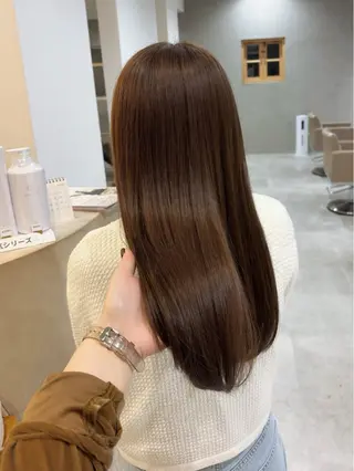 ロング 真弓 理沙/艶カラーのヘアスタイル