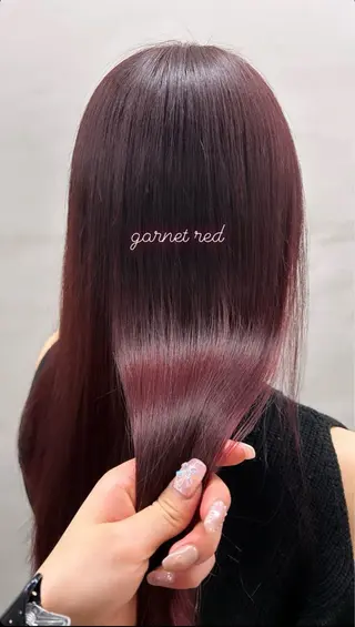 セミロング 透明感💗 ベージュ系 松田彩音のヘアスタイル