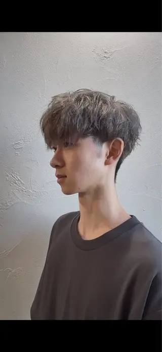 カラー メンズ 高崎／ブリーチ/ 齋藤充呂のヘアスタイル